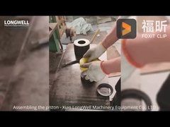 Kırmızı PU Kauçuk Piston Çamur Pompası Bileşenleri AH000004050200 Orta Basınç