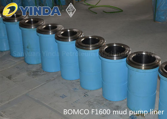Triplex Mud Pump Parts Bimetal Liner Chromium 26-28% HRC Than 60 Stable