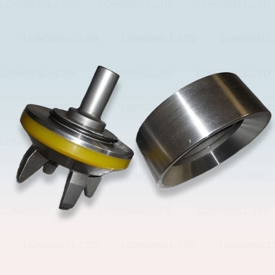 Haihua F1600 Tam Açık Çamur Pompası Valfi HH0628.207.004 PU kauçuk mühürlü çamur pompası parçaları